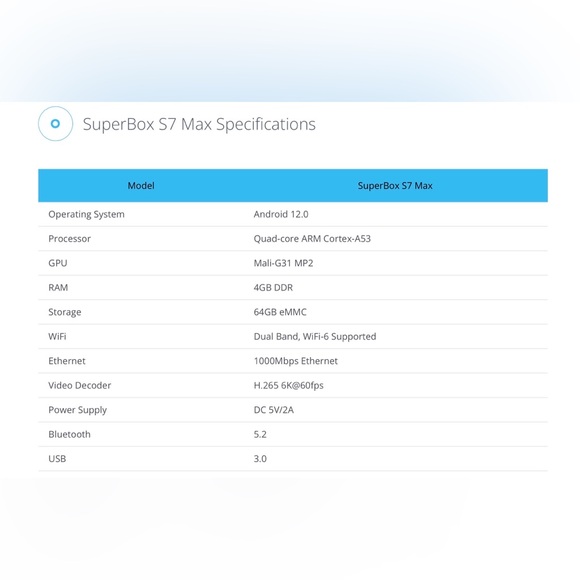 NEW 2026 SUPERBOX S7 MAX 6K ANDROID TV BOX • IN HAND • U.S.P.S. GROUND SHIPPING - Picture 7 of 10